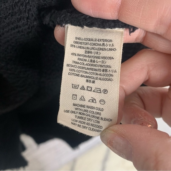 Free People Soft Peplum Hooded Military Army Green Cargo Jacket - Picture 13 of 15